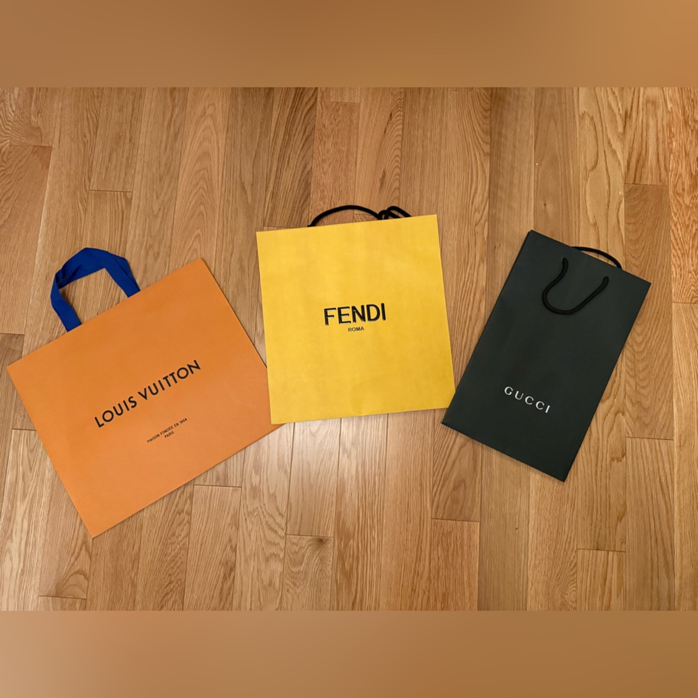 Luxury Shopping Paper Bags Bundle
